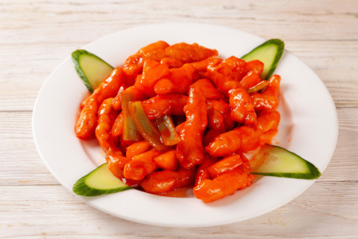 Окунь в кисло-сладком соусе (300гр) - 980 руб